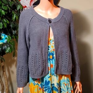 Sonoma Grey Knitted Cardigan